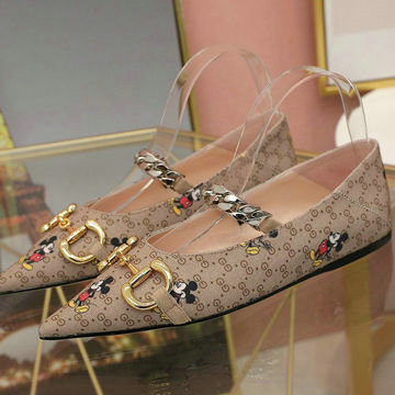 グッチ GUCCI 26-GGJ20037M  2020年夏最新入荷 ホースビット付き ウィメンズ フラットバレエシューズ ローファー フラットシューズ レディースシューズ キャンパス