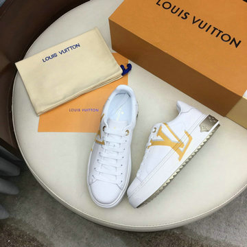 商品名称：ルイヴィトン LOUISVUITTON 26-LVJ20037P 2020年夏最新入荷 タイムアウト ライン スニーカー レディース スポーツシューズ カジュアルシューズ レースアップシューズ