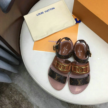 ルイヴィトン LOUISVUITTON 26-LVJ20038 2020年夏最新入荷 アカデミー ライン サンダル アンクルストラップ ミュール