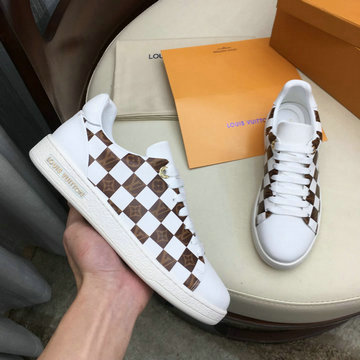 ルイヴィトン LOUISVUITTON 2020年夏最新入荷 フロントロー ライン スニーカー レディース スポーツシューズ カジュアルシューズ レースアップシューズ