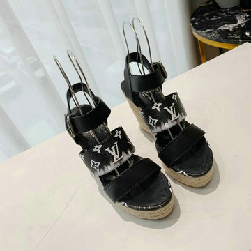 商品名称：ルイヴィトン LOUISVUITTON 26-LVJ20044C 2020年夏最新入荷 LVエスカル スターボード ライン サンダル ハイヒールシューズ レディースシューズ