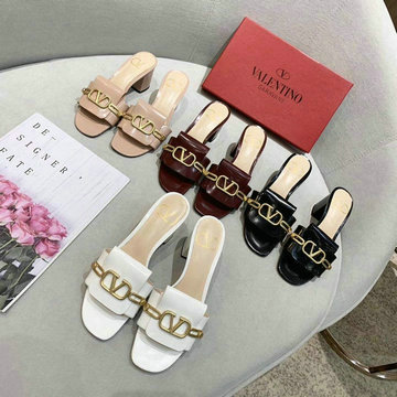 ヴァレンティノ Valentino 2020年夏最新入荷 Vロゴ スライドサンダル ミュール サマーサンダル スリッパ レディースシューズ ハイヒールシューズ