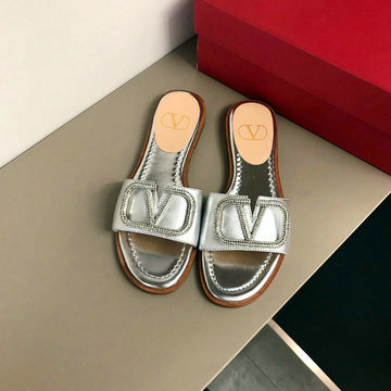 ヴァレンティノ Valentino 26-VTJ20036 2020年夏最新入荷 Vロゴ スライドサンダル ミュール サマーサンダル スリッパ レディースシューズ