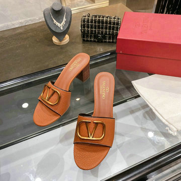 ヴァレンティノ Valentino 26-VTJ20039G 2020年夏最新入荷 Vロゴ ミュール ハイヒールシューズ スライドサンダル スリングバック サマーサンダル スリッパ