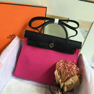 エルメスHERMES 063-HEB31MHBK 2020年最新入荷 エールバッグ トップハンドルバッグ トートバッグ 2way ショルダーバッグ