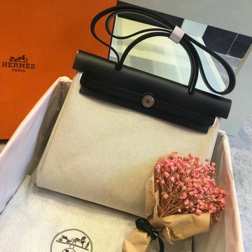 エルメスHERMES 063-HEB31XSBK 2020年最新入荷 エールバッグ トップハンドルバッグ トートバッグ 2way ショルダーバッグ