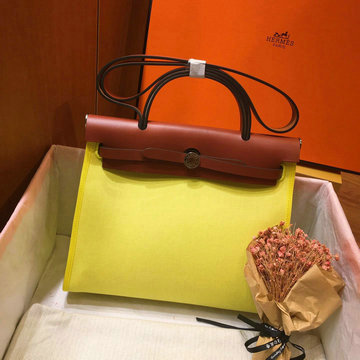 エルメスHERMES 063-HEB31YYHF 2020年最新入荷 エールバッグ トップハンドルバッグ トートバッグ 2way ショルダーバッグ