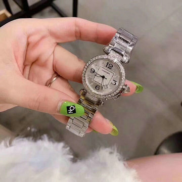 カルティエ CARTIER ZX-CAT20023Z 2020年最新入荷 腕時計 クォーツ ウォッチ 時計 本革ベルト