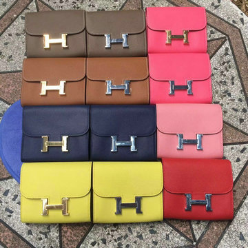 商品名称：エルメス HERMES 063-HES18001Q 2020年最新入荷 コンスタンス コンパクト コインケース 小銭入れ 短財布 ヴォーエプソン