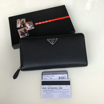プラダ PRADA 99-PD1M1188SL  2020年最新入荷 ジッピーウォレット ファスナー長財布 カーフレザー