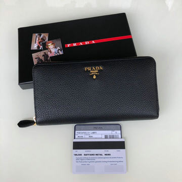プラダ PRADA 99-PD1M1188ZL 2020年最新入荷 ジッピーウォレット ファスナー長財布 カーフレザー