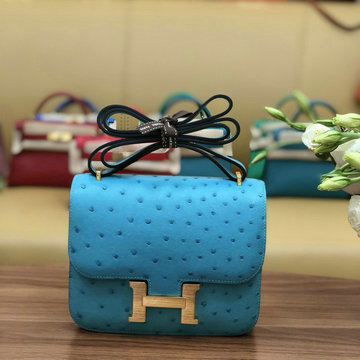 エルメス HERMES 063-HE108219TPSL 2020年最新入荷 コンスタンス 斜め掛け ショルダーバッグ レディースかばん オーストリッチ革
