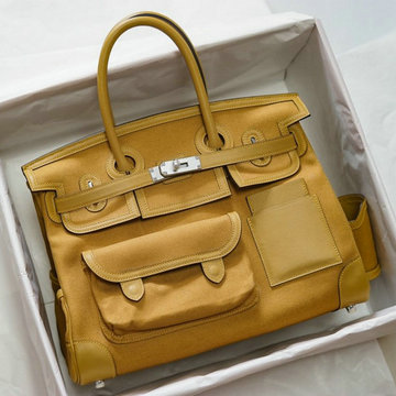 エルメスHERMES 057-HCA35LQK 2020最新入荷 バーキン カーゴ トートバッグ トップハンドルバッグ レディースかばん swift スウィフト