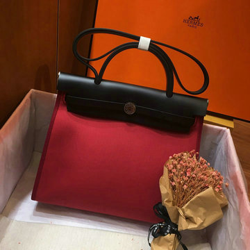 エルメスHERMES 063-HEB31AHBK 2020年最新入荷 エールバッグ トップハンドルバッグ トートバッグ 2way ショルダーバッグ