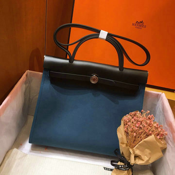 エルメスHERMES 063-HEB31HLBK  2020年最新入荷 エールバッグ トップハンドルバッグ トートバッグ 2way ショルダーバッグ