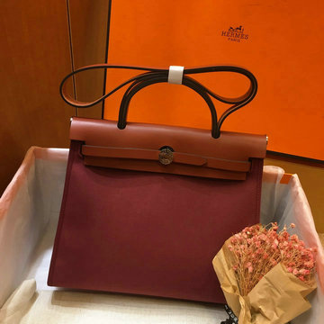 エルメスHERMES 063-HEB31JHHF  2020年最新入荷 エールバッグ トップハンドルバッグ トートバッグ 2way ショルダーバッグ