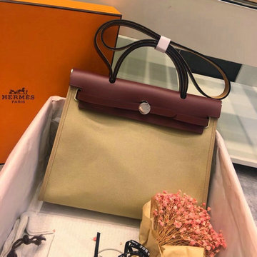 エルメスHERMES 063-HEB31FHHF 2020年最新入荷 エールバッグ トップハンドルバッグ トートバッグ 2way ショルダーバッグ