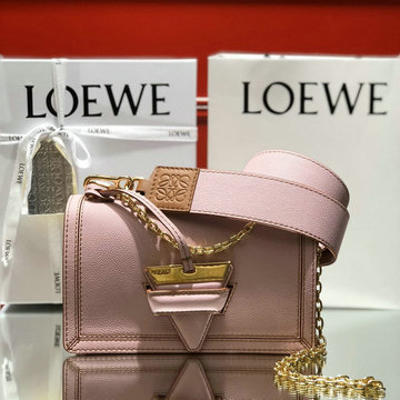 ロエベ LOEWE  DDB-LE61945FH 2020年最新入荷バルセロナ スモールバッグ 斜め掛け ショルダーバッグ チェーンウォレット レザー レディースかばん