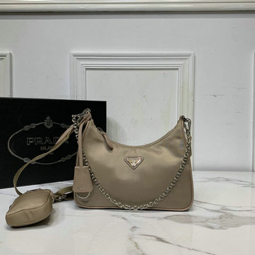 プラダ PRADA DDB-PD1BH204HS  2020年最新入荷 Re-Edition ホーボーバッグ ショルダーバッグ ナイロン ライアングルロゴ