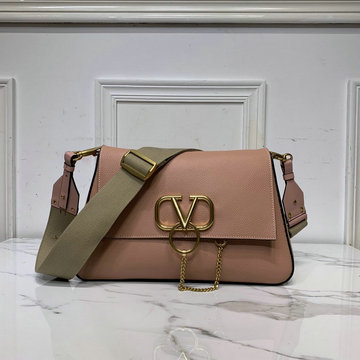 ヴァレンティノ Valentino DDB-VT0888XS 2020年最新入荷 Vリング スモール クロスボディバッグ ショルダーバッグ フラップバッグ グレインカーフスキン