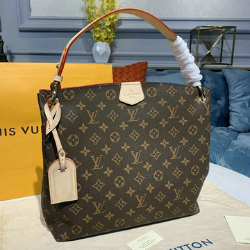 商品名称：ルイヴィトン LOUISVUITTON 057-M43700  2020年最新入荷 グレースフル PM トートバッグ ハンドバッグ モノグラムキャンパス