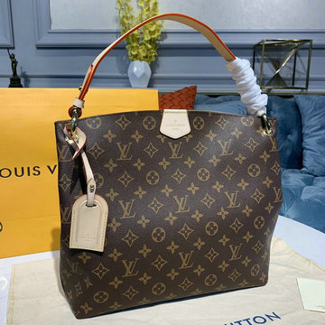 ルイヴィトン LOUISVUITTON 057-M43701  2020年最新入荷 グレースフル PM トートバッグ ハンドバッグ モノグラムキャンパス