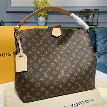 商品名称：ルイヴィトン LOUISVUITTON 057-M43704  2020年最新入荷 グレースフル MM トートバッグ ハンドバッグ モノグラムキャンパス