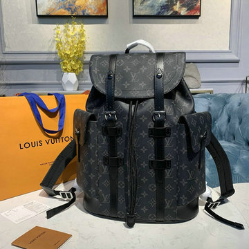 ルイヴィトン LOUISVUITTON  057-M43735H 2020年最新入荷 クリストファーPM バックパック リュックサック モノグラム エクリプスキャンパス リュック メンズ 大容量