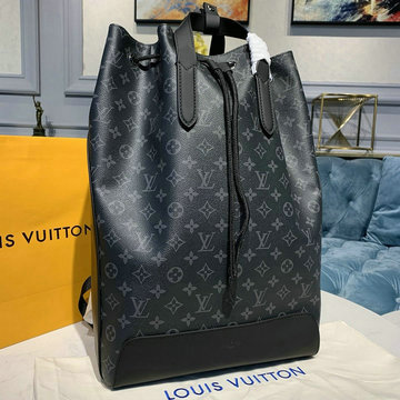 商品名称：LOUISVUITTONルイヴィトン  057-M40527 2018年最新入荷 モノグラム エクリプス バックパック メンズ 本革 リュック 黒 ノワール