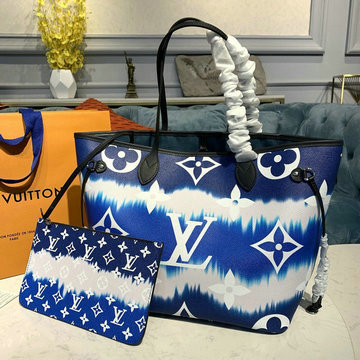 ルイヴィトン LOUISVUITTON  057-M45128 2020年最新入荷 LVエスカル ネヴァーフル MM ハンドバッグ トートバッグ モノグラムキャンバス