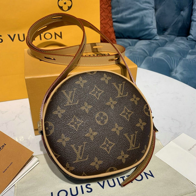ルイヴィトン LOUISVUITTON  057-M45149 2019年最新入荷 ボワット シャポー スープル ラウンドバッグ 斜め掛け ショルダーバッグ モノグラムキャンパス