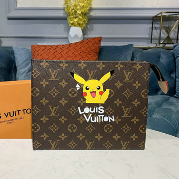 商品名称：ルイヴィトン LOUISVUITTON 057-M47542PK 2020年最新入荷 ポッシュトワレット ポーチ 手持ち鞄 クラッチバッグ モノグラムキャンパス