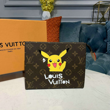 商品名称：ルイヴィトン LOUISVUITTON  057-M47544PK 2020年最新入荷 ポッシュトワレット ポーチ 手持ち鞄 クラッチバッグ モノグラムキャンパス