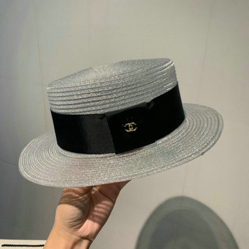 シャネル CHANEL 99-MZCH20002 2020年春夏最新入荷 ボーラー ハット カジュアル 帽子 ストローハット