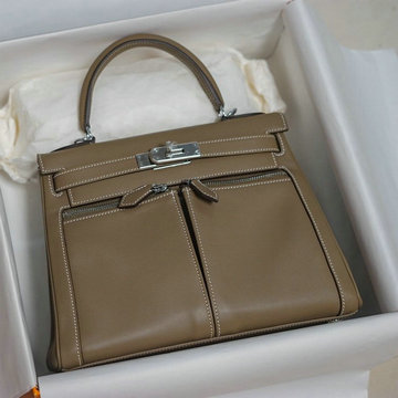 商品名称：エルメスHERMES 063-HKLD28QH 2020最新入荷 トップハンドルバッグ トートバッグ ブリーフケース レザー