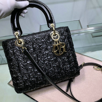 クリスチャンディオール CHRISTIAN DIOR 025-CD4091D  2020最新入荷 Lady Dior トートバッグ トップハンドルバッグ 2way ショルダーバッグ レザー