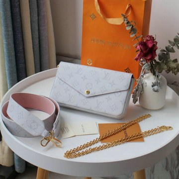 商品名称：ルイヴィトン LOUISVUITTON 025-M61276B  2020年最新作 ポシェット フェリシー ポーチ チェーンウォレット ショルダーバッグ モノグラムキャンパス