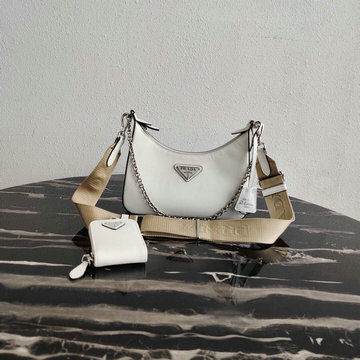 商品名称：プラダ PRADA 025-PD1BH204BS  2020年最新作 Hobo ホーボー トートバッグ 斜め掛け ショルダーバッグ レディースかばん カーフレザー