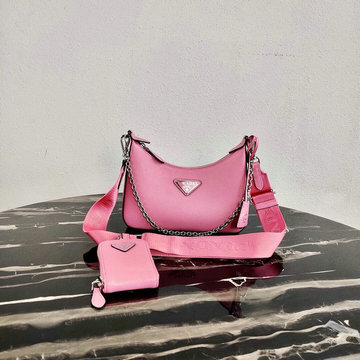 プラダ PRADA  025-PD1BH204YF 2020年最新作 Hobo ホーボー トートバッグ 斜め掛け ショルダーバッグ レディースかばん カーフレザー