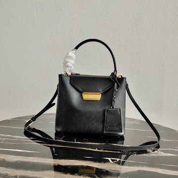 プラダ PRADA  025-PD1BN012BK 2020年最新作 バケットバッグ トートバッグ 2way 斜め掛け ショルダーバッグ レディースかばん カーフレザー