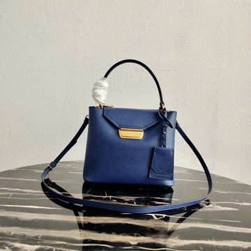 プラダ PRADA 025-PD1BN012LS 2020年最新作 バケットバッグ トートバッグ 2way 斜め掛け ショルダーバッグ レディースかばん カーフレザー