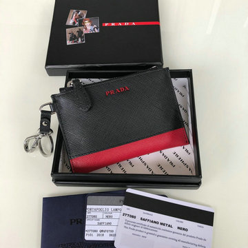 プラダ PRADA 025-PD1TT080P 2020年最新作 キーケース 小銭入れ コインケース カーフレザー
