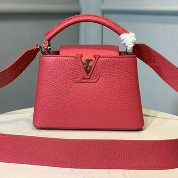 商品名称：ルイヴィトン LOUISVUITTON  057-M55987 2020年最新入荷 カプシーヌ MINI トップハンドルバッグ トートバッグ 2way ショルダーバッグ トリヨンレザー