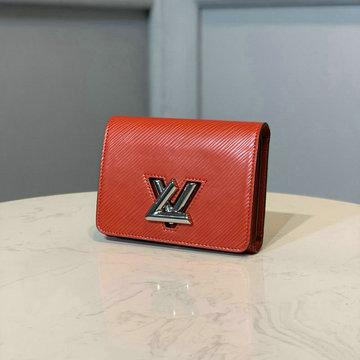 ルイヴィトン LOUISVUITTON 057-M64413 2020年最新入荷 ポルトフォイユ ツイスト コンパクト 三つ折り短財布 ショートウォレット 小銭入れ エピレザー