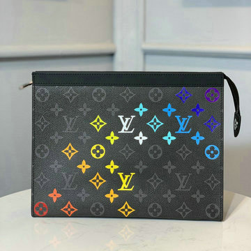 ルイヴィトン LOUISVUITTON 057-M61692KC 2020年最新入荷 ポシェット ヴォワヤー 手持ちかばん クラッチバッグ モノグラムエクリプス
