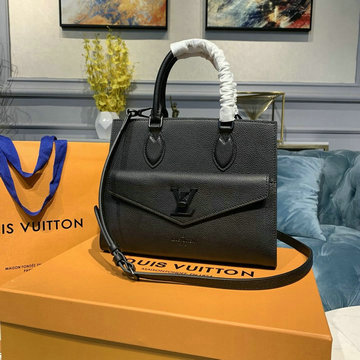 ルイヴィトン LOUISVUITTON 2020年最新入荷 ロックミー トートバッグ PM トップハンドルバッグ 2way ショルダーバッグ グレインカーフレザー