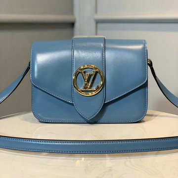 商品名称：ルイヴィトン LOUISVUITTON 2020年最新入荷 LV PONT 9 LV ポンヌフ 斜め掛け ショルダーバッグ フラップバッグ レディースかばん スムースレザー