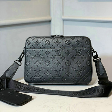 ルイヴィトン LOUISVUITTON 057-M69827  2020年最新入荷 メッセンジャーバッグ 斜め掛け ショルダーバッグ メンズかばん モノグラム シャドウ レザー
