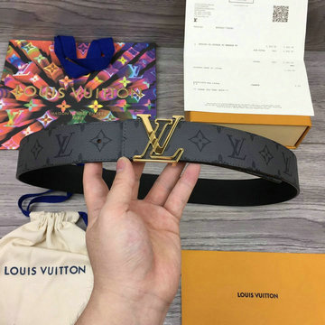 商品名称：ルイヴィトン LOUISVUITTON  057-M0285K 2020年最新入荷 リバーシブル ベルト 幅40mm カーフレザー