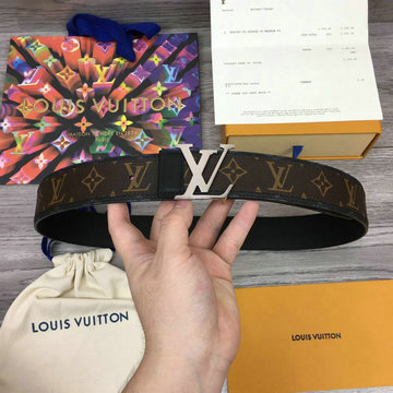 ルイヴィトン LOUISVUITTON 057-M0285Q 2020年最新入荷 リバーシブル ベルト 幅40mm カーフレザー